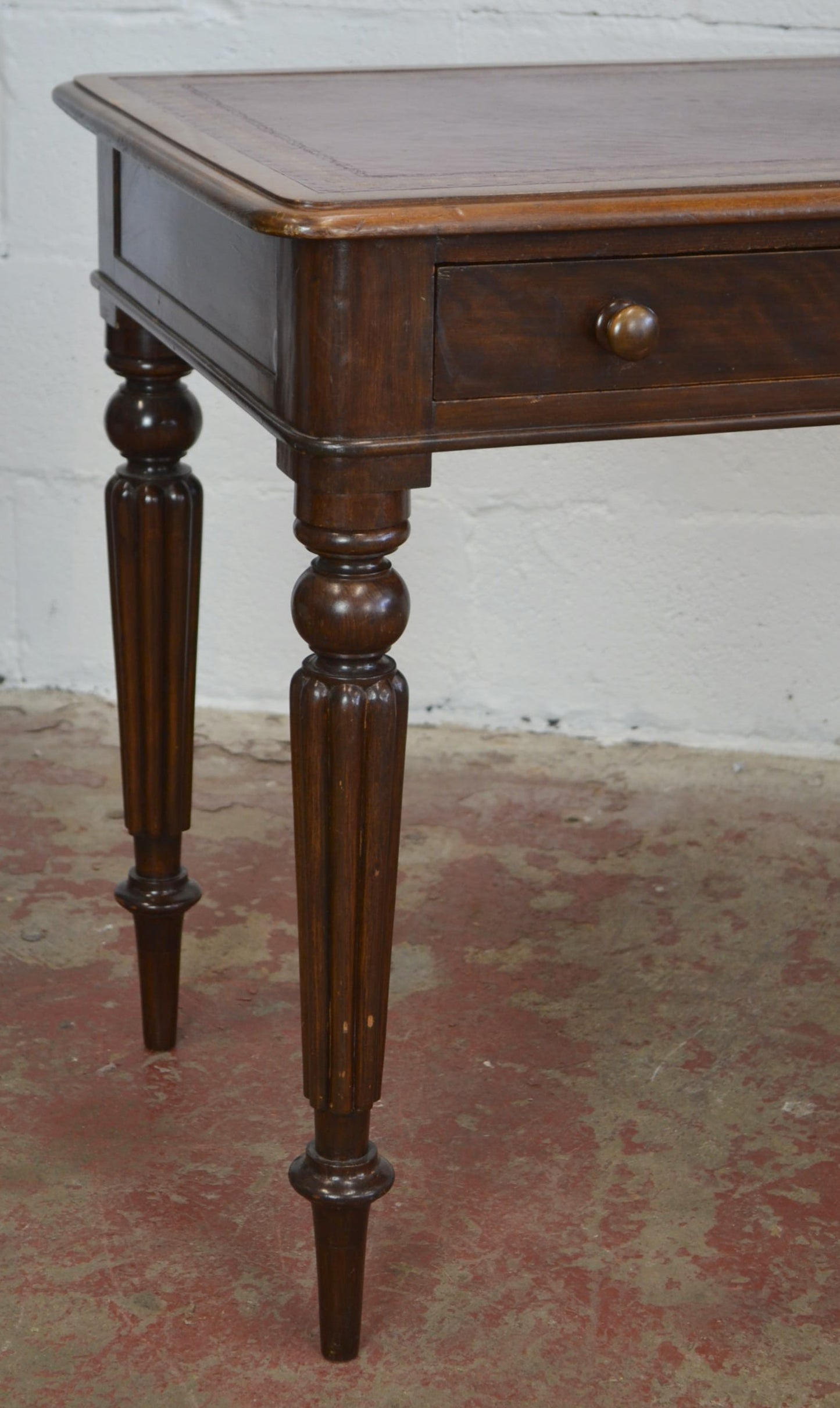A Victorian Mahogany Writing Table/Desk
