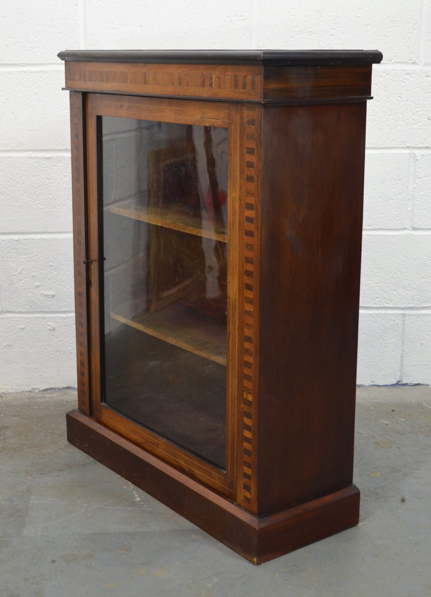 Edwardian Bookcase Pier Cabinet