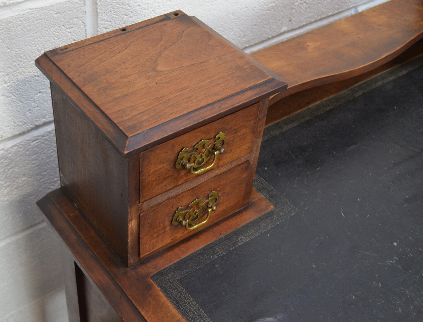 Victorian Chippendale Style Writing Table Desk