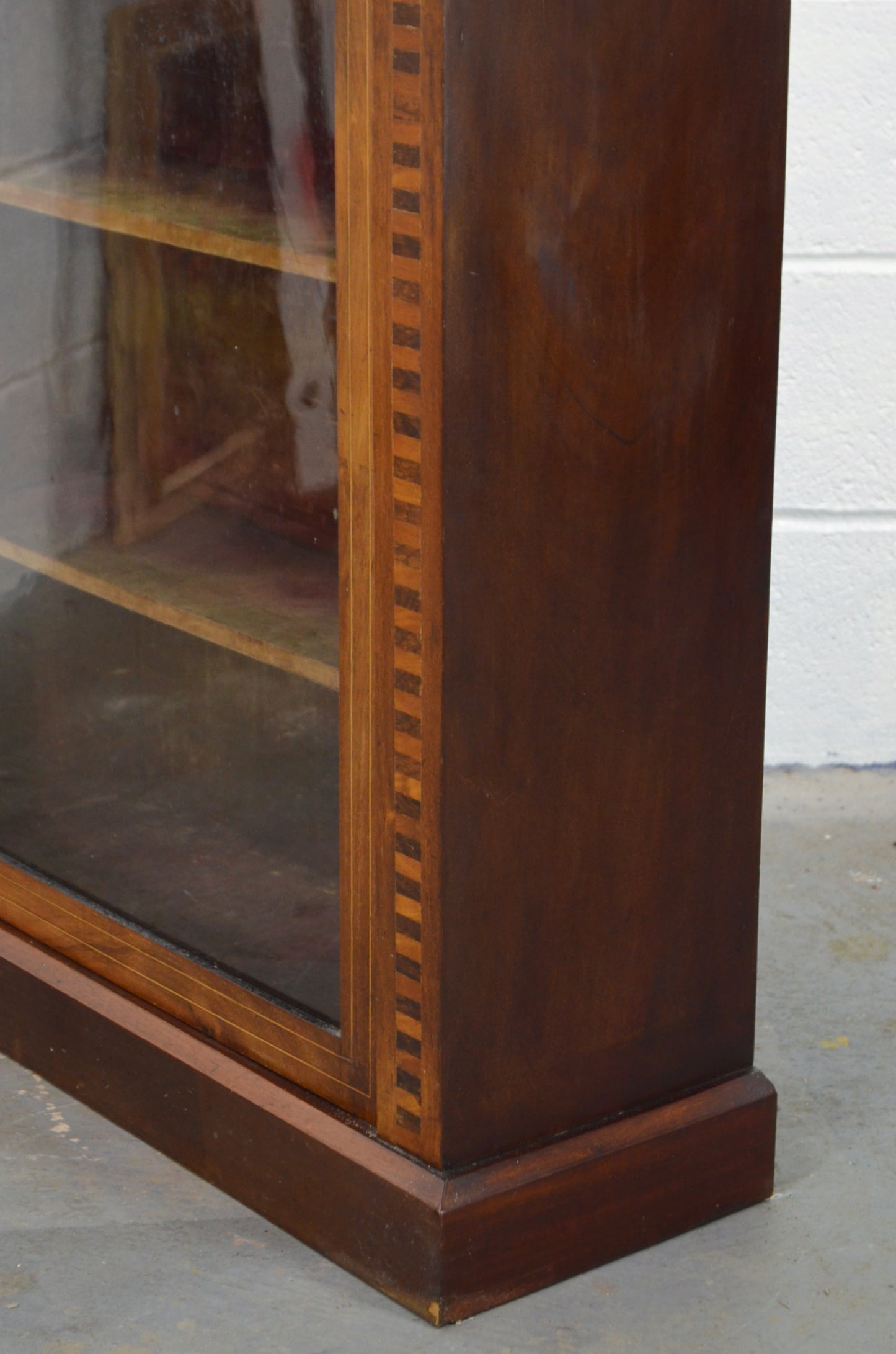 Edwardian Bookcase Pier Cabinet