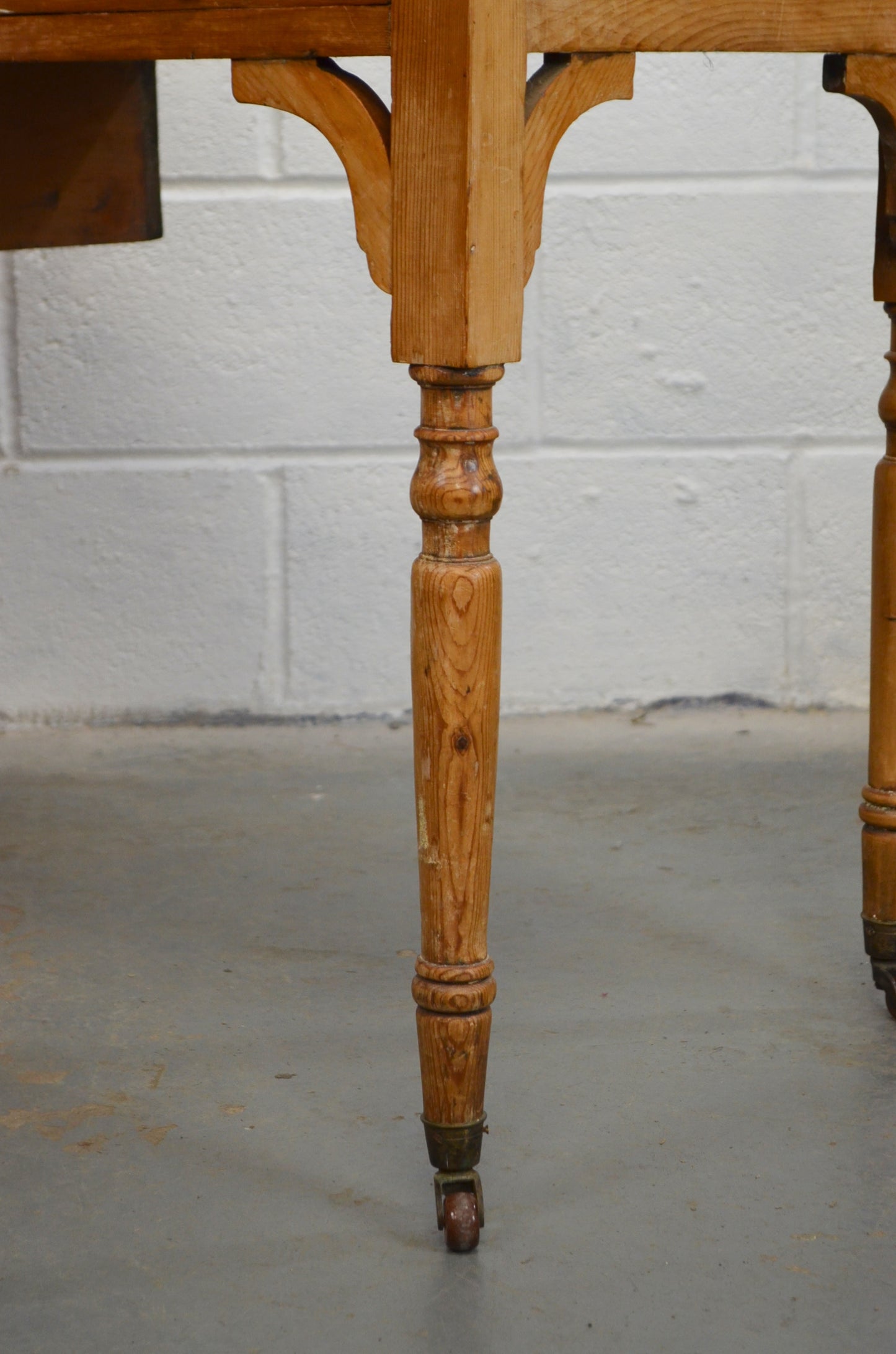 Antique Pine Writing Desk