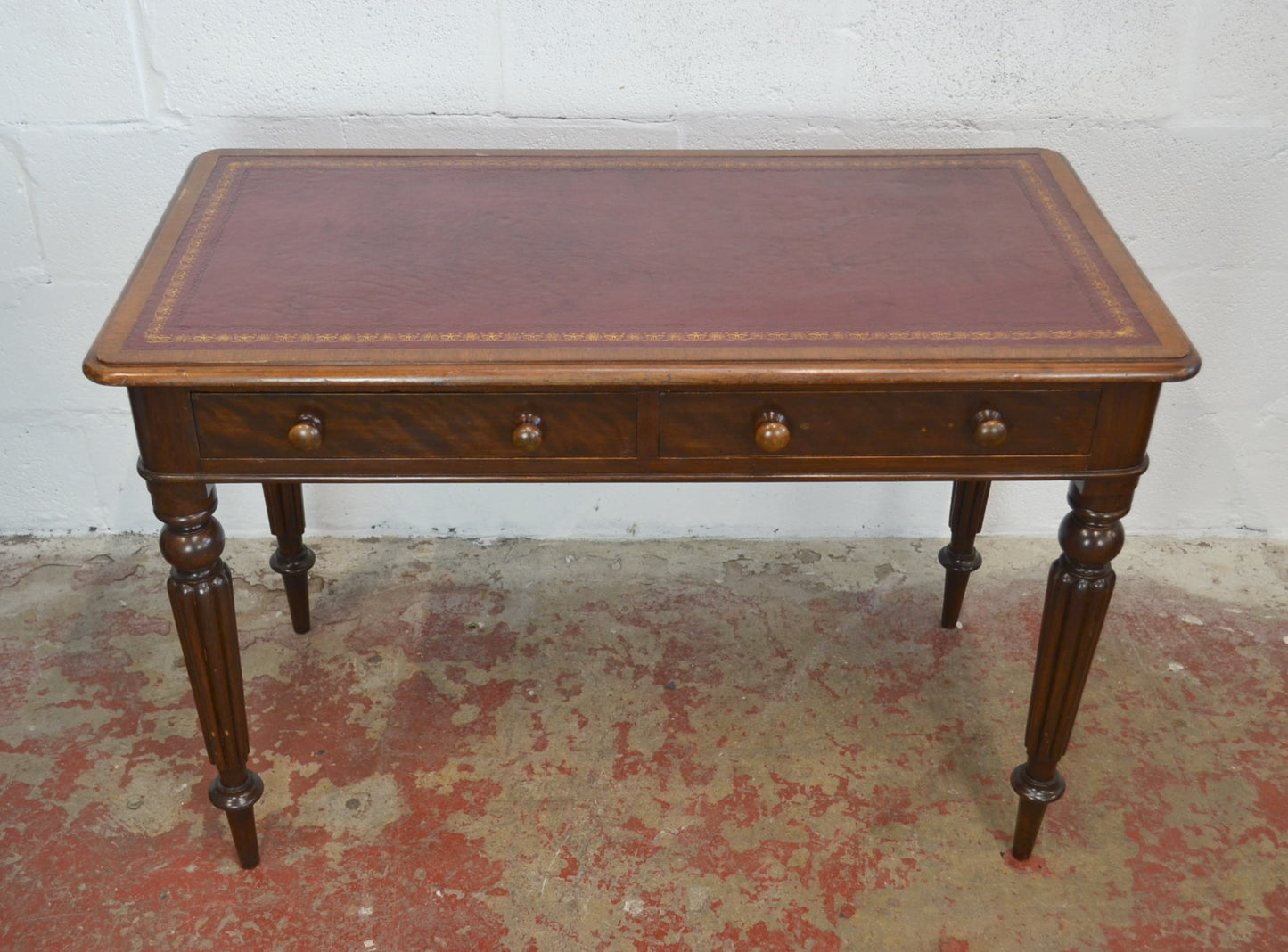 A Victorian Mahogany Writing Table/Desk