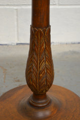 Vintage Carved Floor Lamp