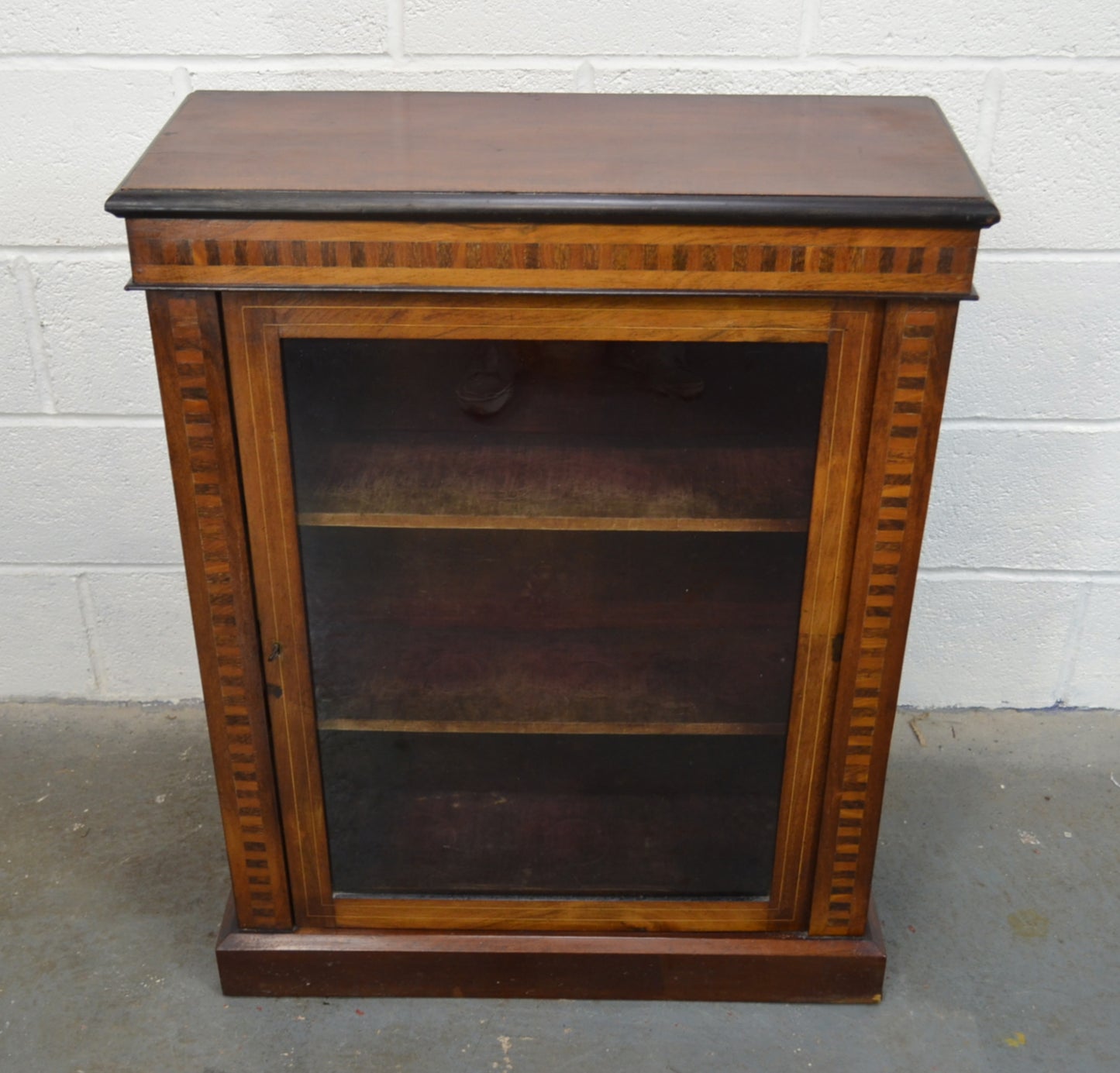 Edwardian Bookcase Pier Cabinet