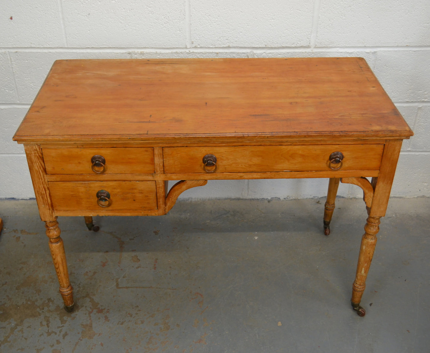 Antique Pine Writing Desk