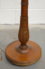 Vintage Carved Floor Lamp