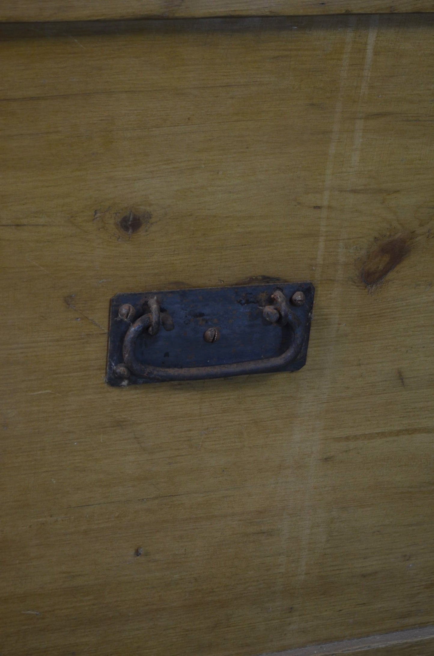 Antique Stripped Pine Blanket Box Storage