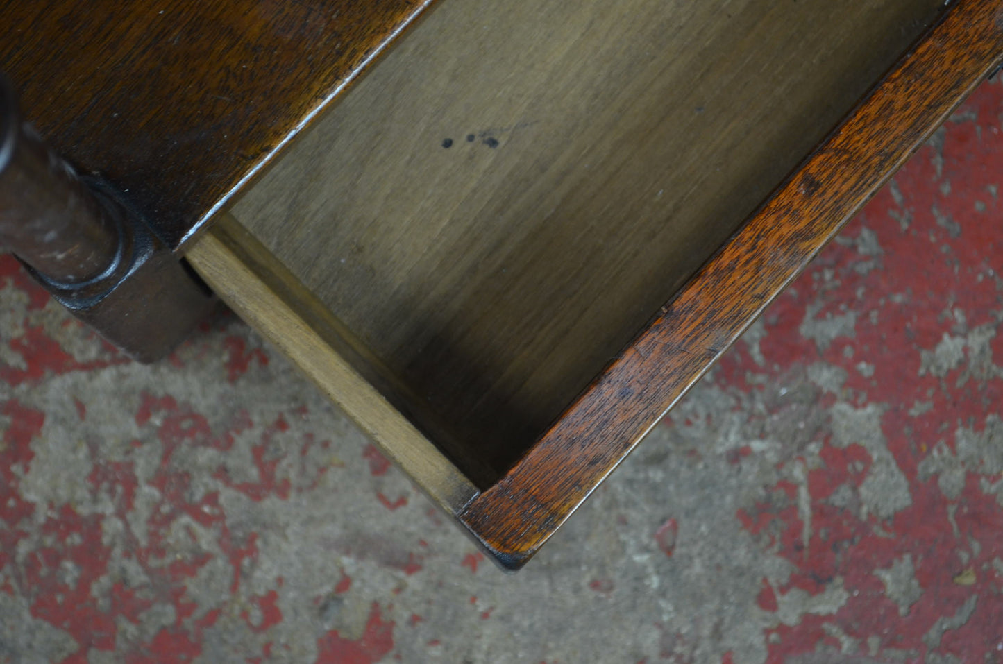 Vintage Mahogany Lamp Table / Drinks Trolley