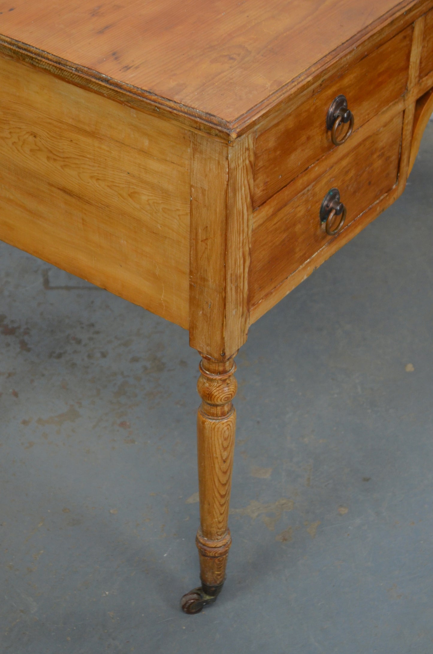 Antique Pine Writing Desk