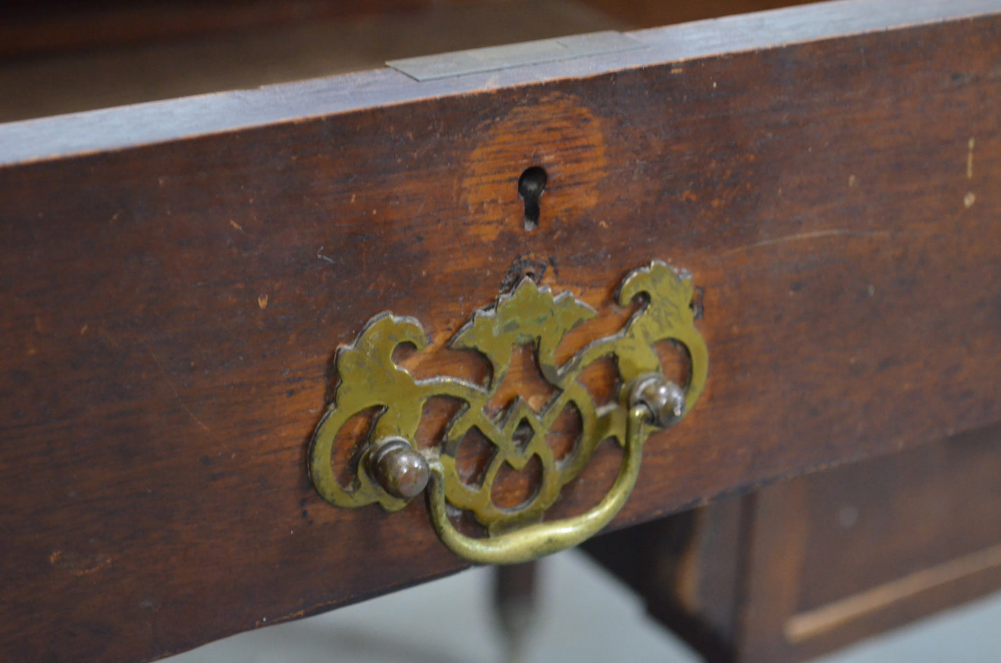 Victorian Chippendale Style Writing Table Desk