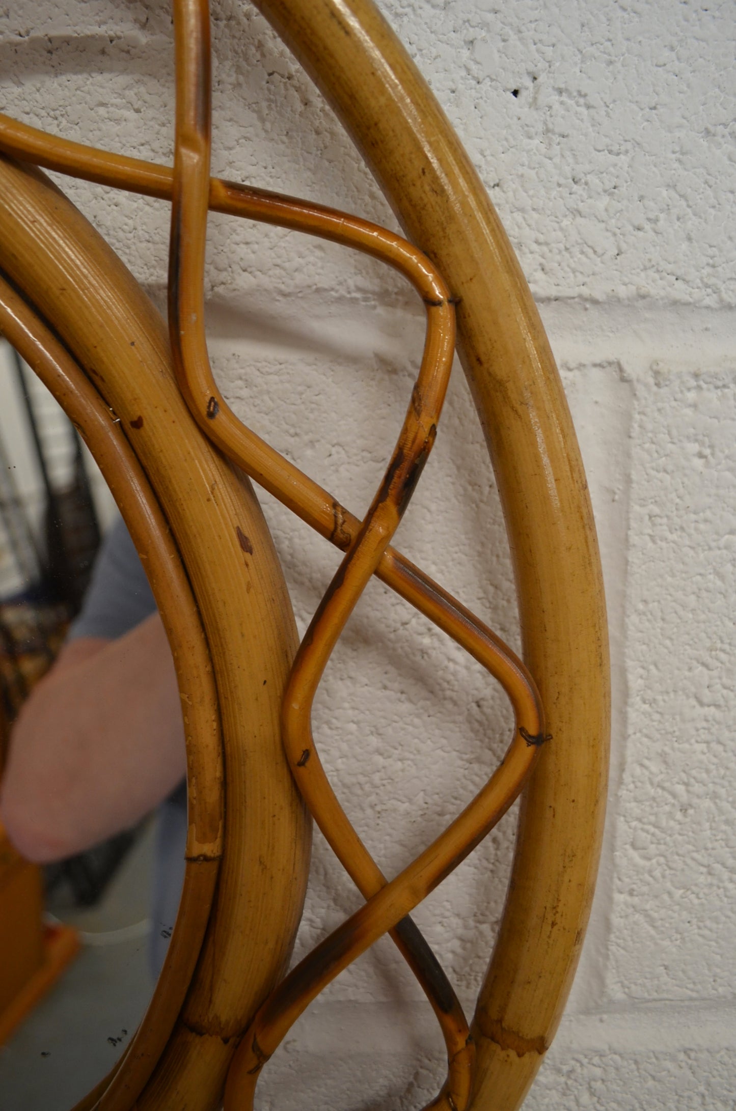 Vintage Circular Wall Mirror