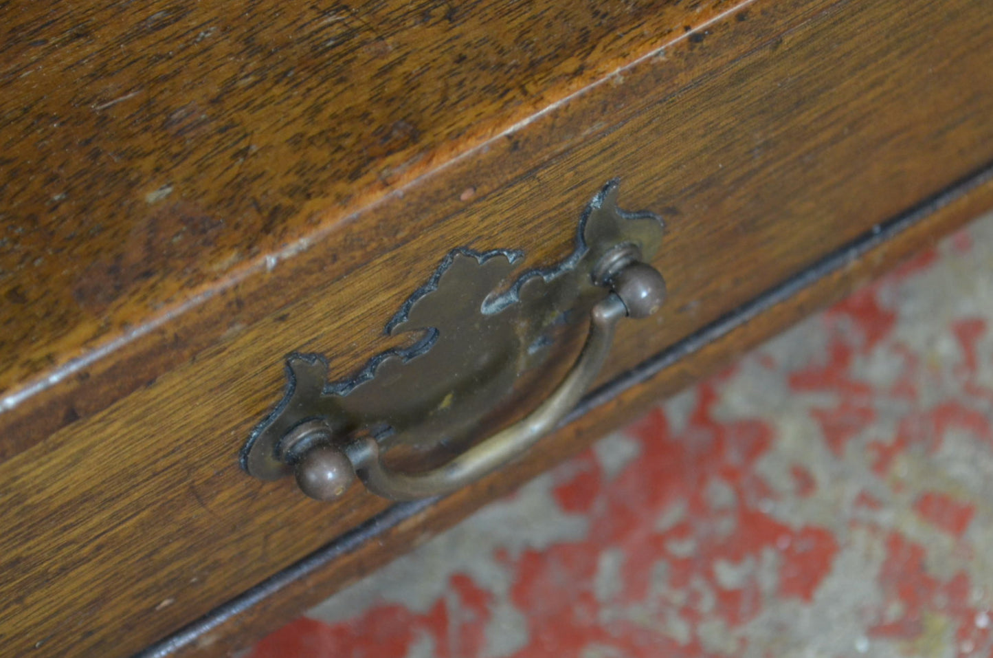 Vintage Mahogany Lamp Table / Drinks Trolley