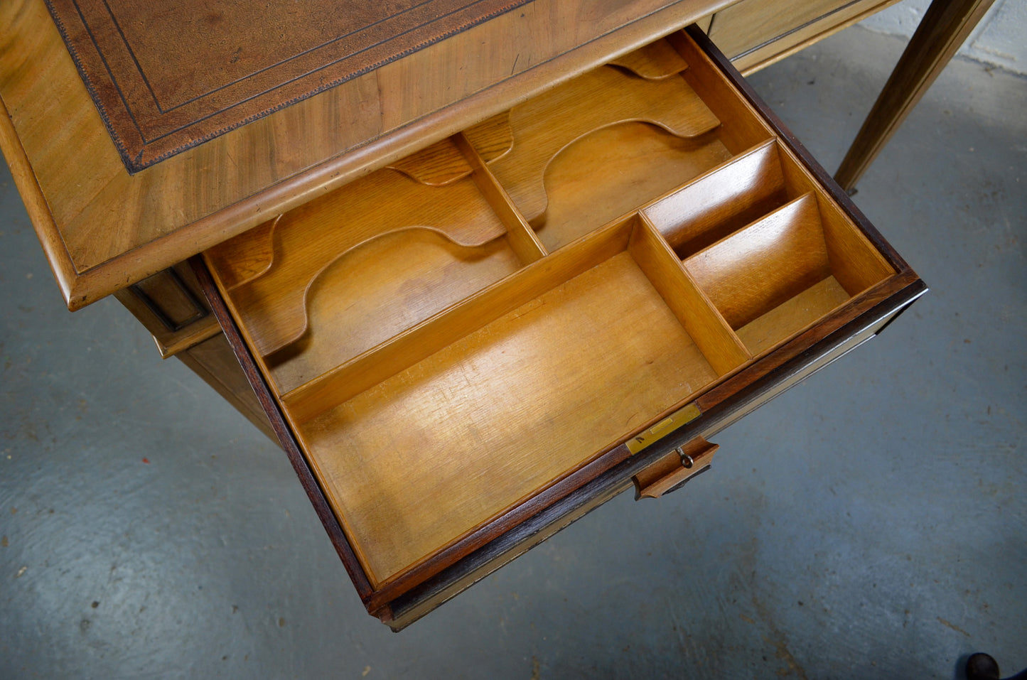 Reserved M.R 19th Century Rosewood Writing Table