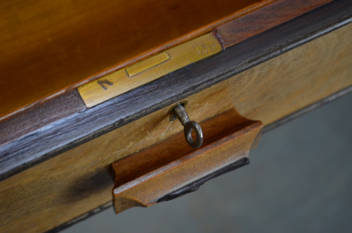 Reserved M.R 19th Century Rosewood Writing Table