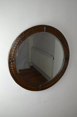 Vintage Copper Mirror