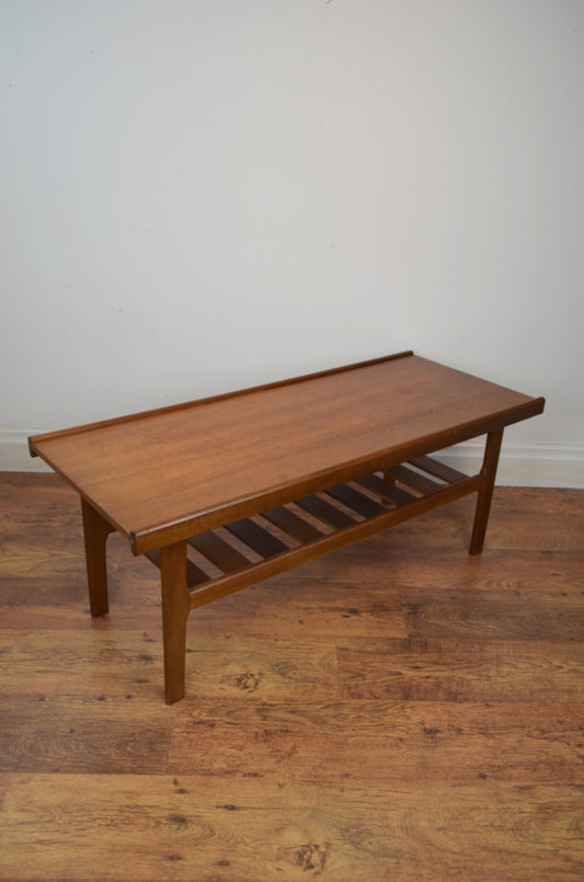 Vintage coffee table designed and made in the UK by Myer