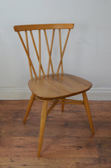 Four Vintage Ercol Chiltern Dining Chairs