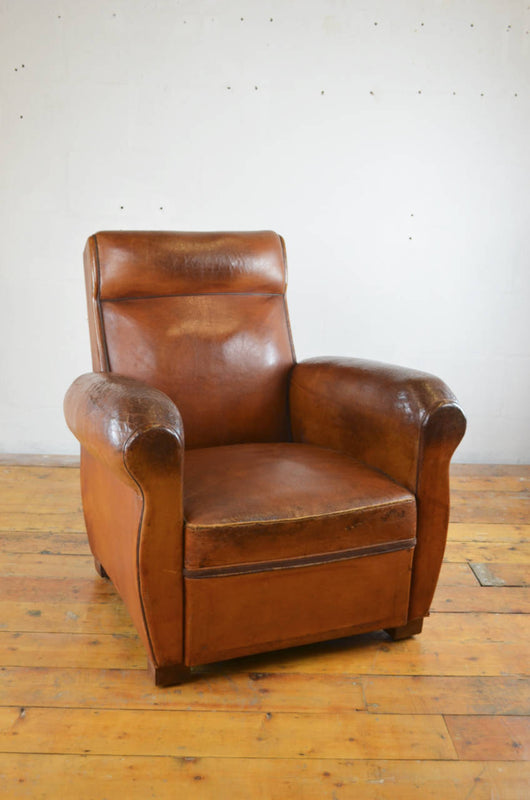 1930s Art Deco French Club Chair