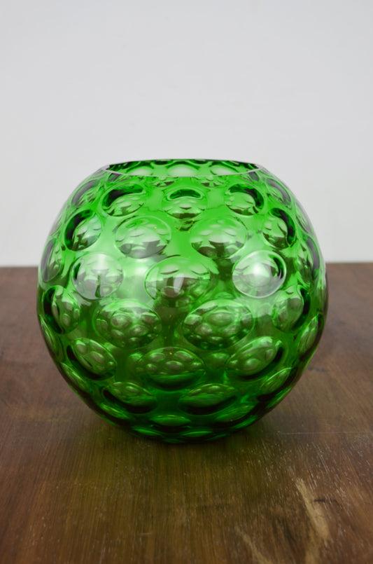 Vintage Czech Bowl/Ball Vase