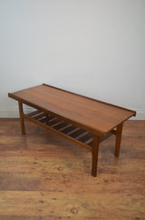 Vintage coffee table designed and made in the UK by Myer