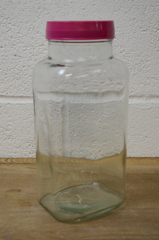 Vintage Glass Sweet Jar