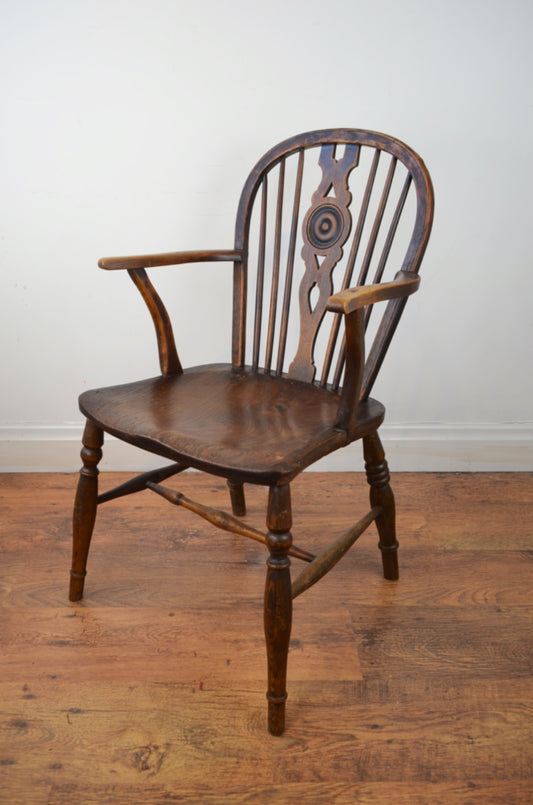 Victorian Wheel Back Chair