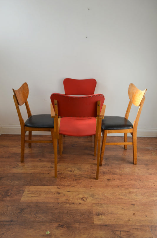 SALE: Four Mid Century Dining Chairs SALE