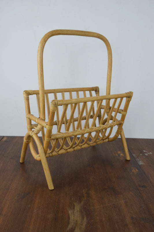 Rattan Magazine Rack