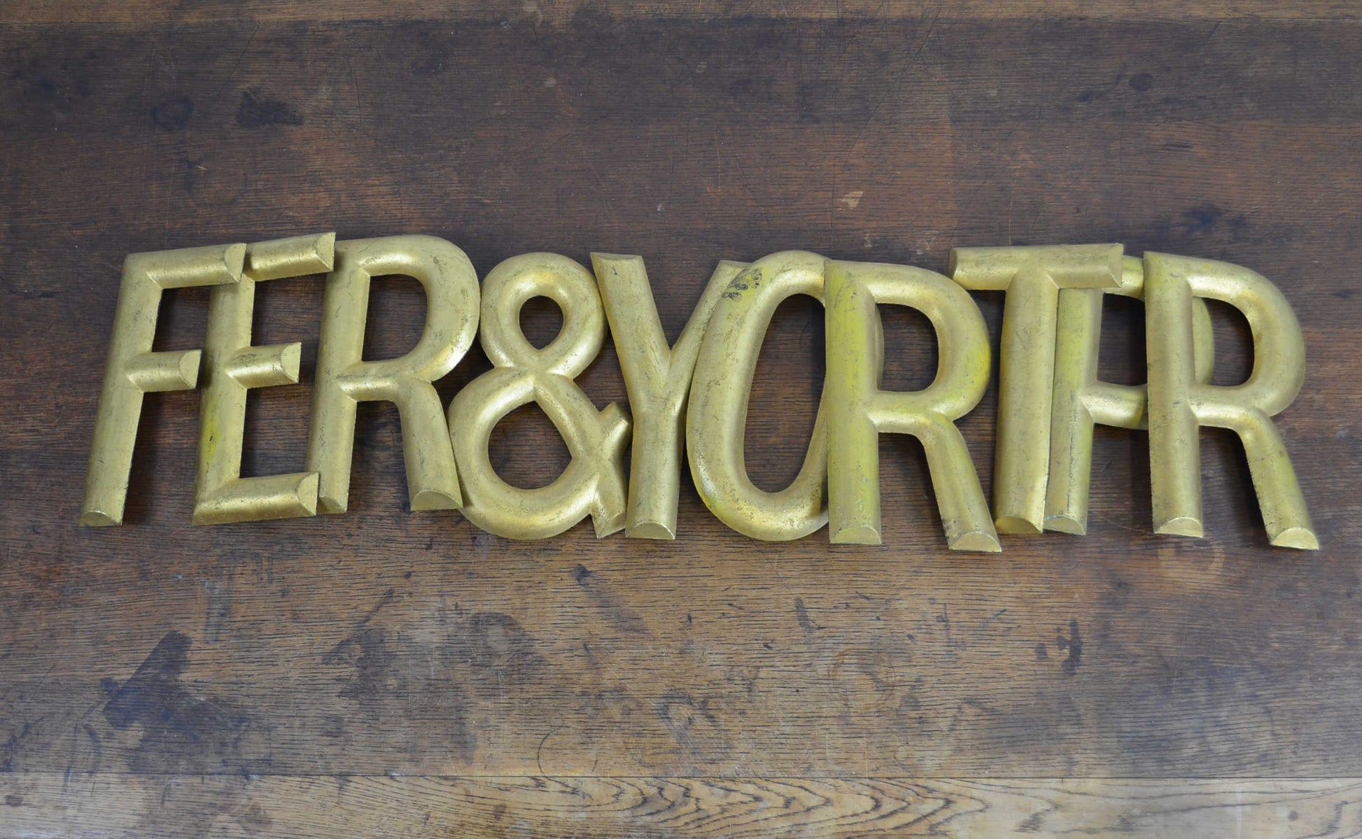 Original Vintage Shop Display Letters – Alt Interiors
