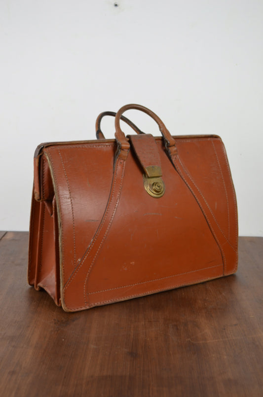 Vintage Leather Briefcase