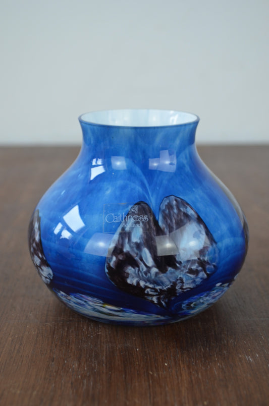 Scottish Art Glass Vase
