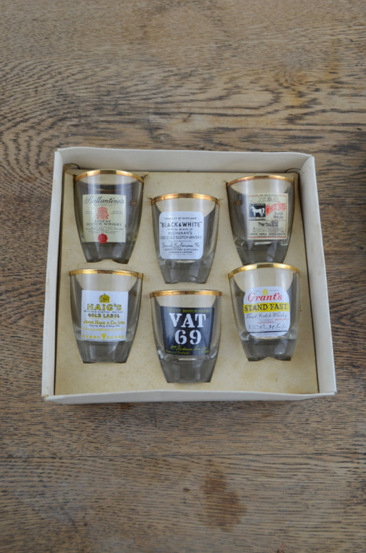 Set Of Vintage Shot Glasses
