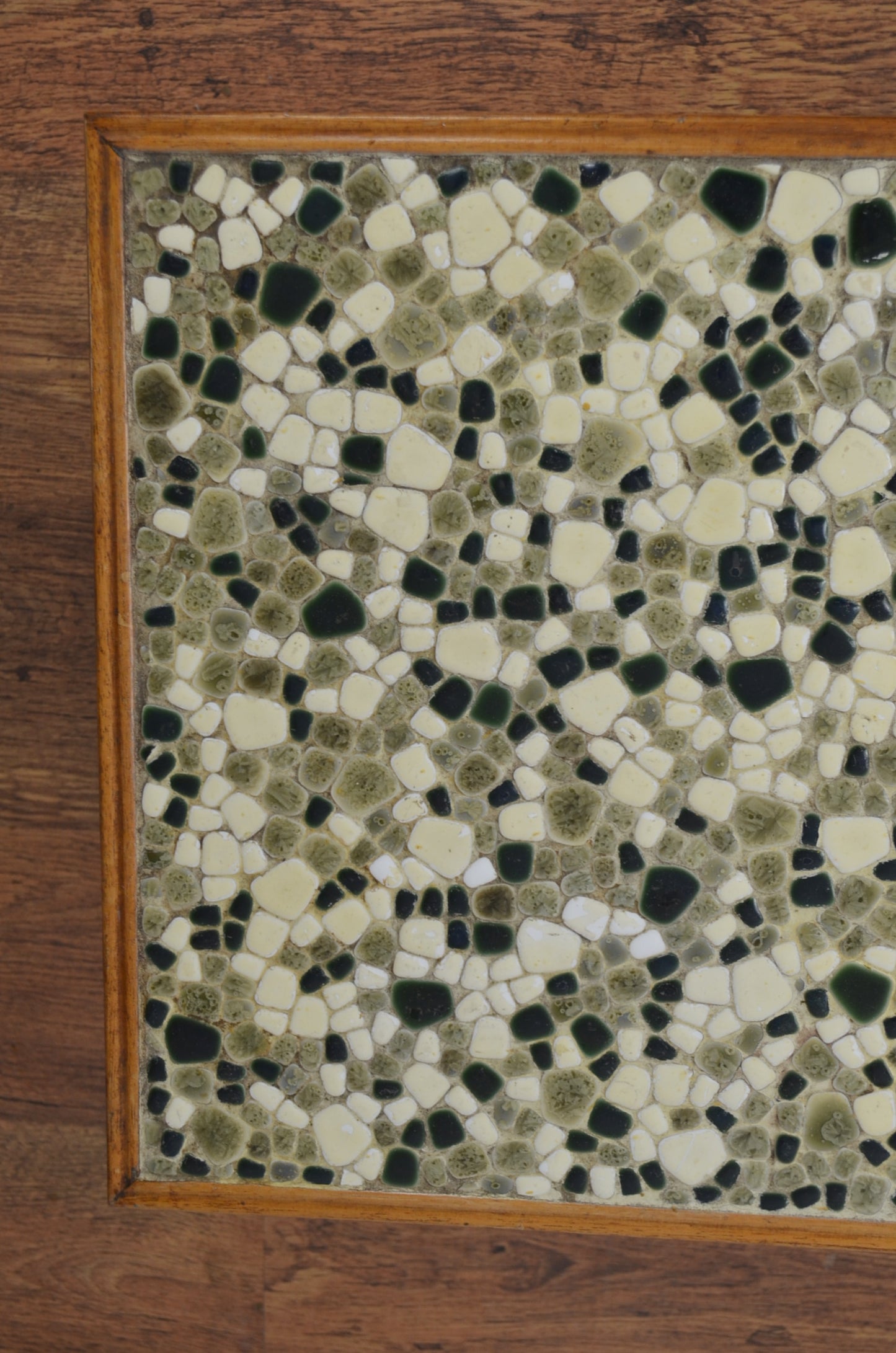 Mid Century Tile Top Coffee Table