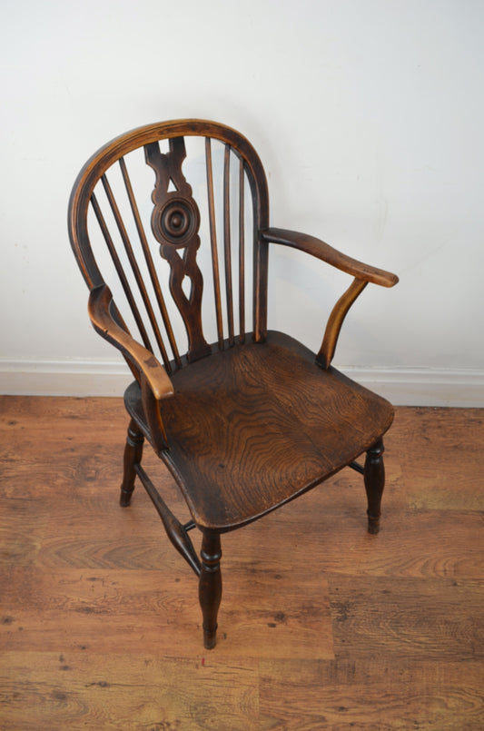 Victorian Wheel Back Chair
