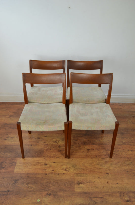 Set Of Four Troeds Dining Chairs
