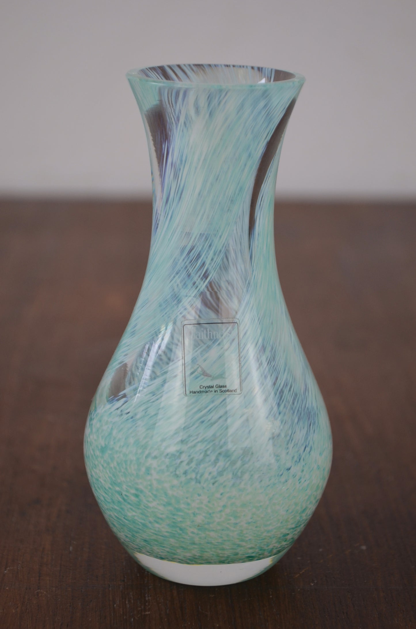 Scottish Art Glass Vase