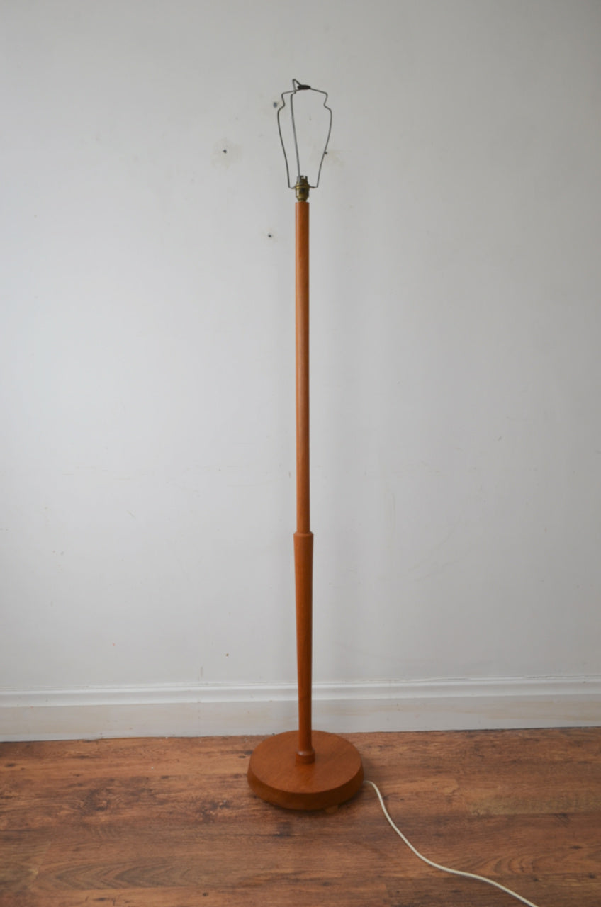 Mid Century Teak Standing Lamp