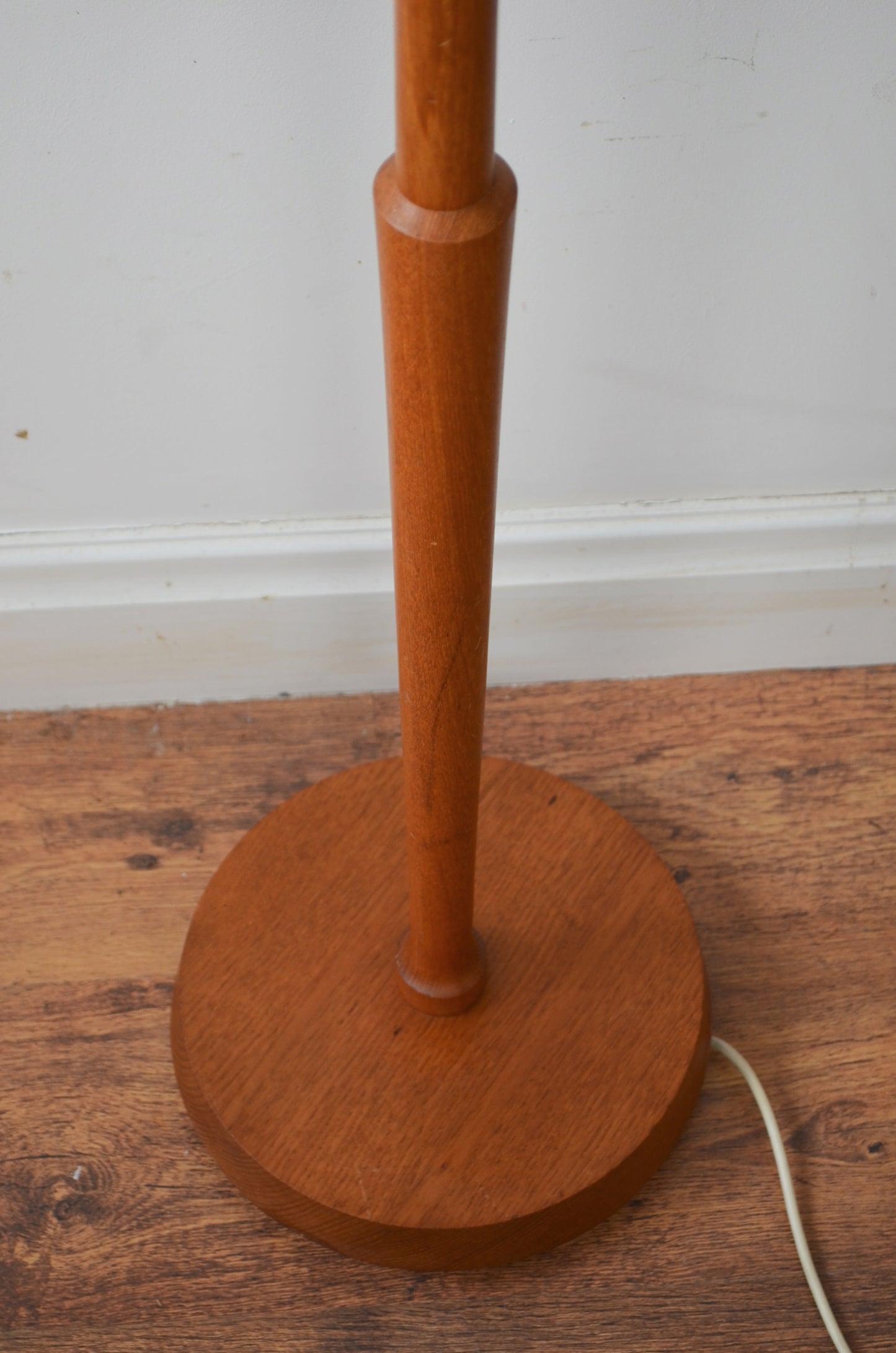 Mid Century Teak Standing Lamp