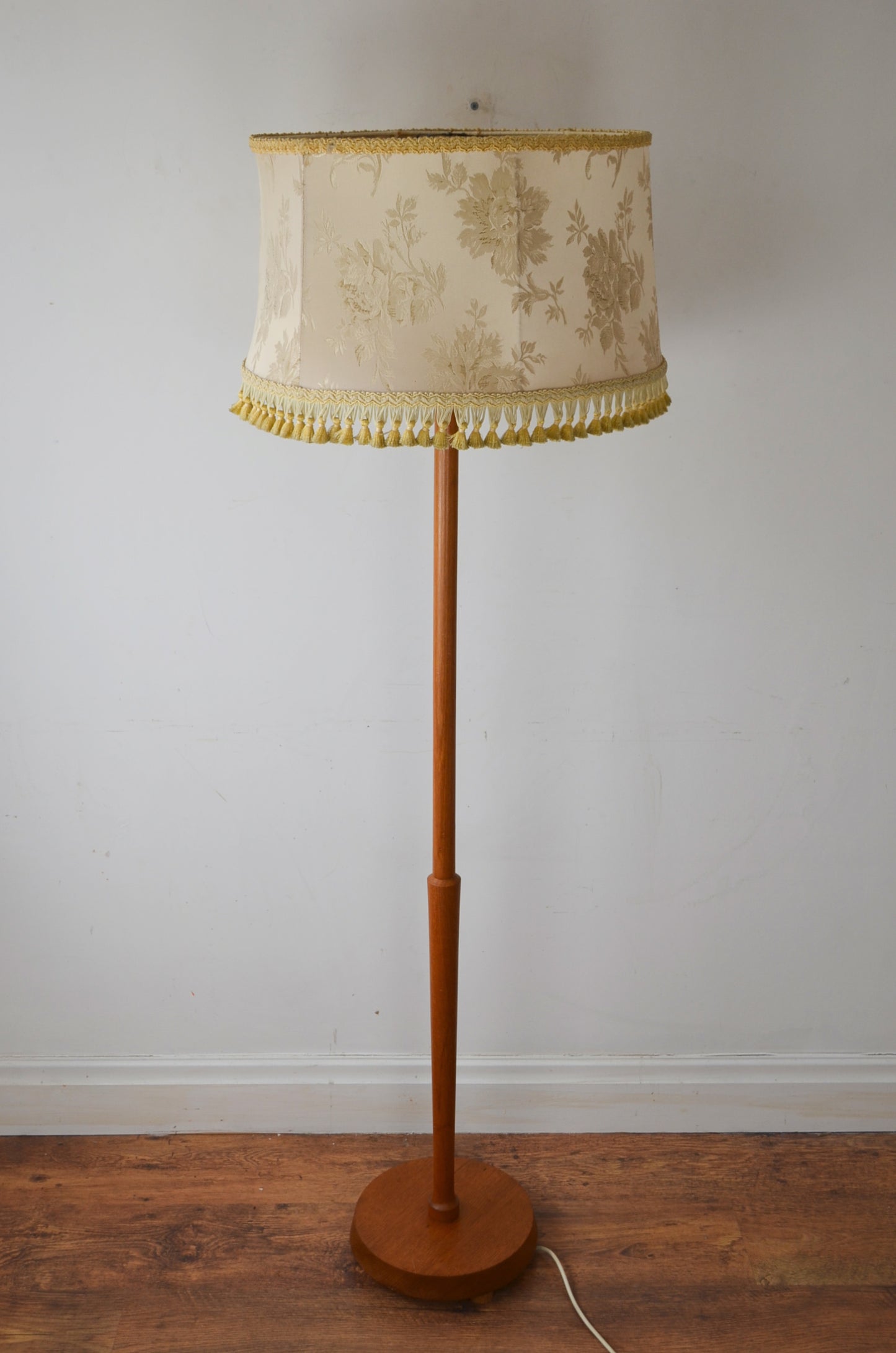 Mid Century Teak Standing Lamp