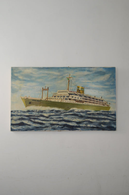 Oil On Canvas Seascape