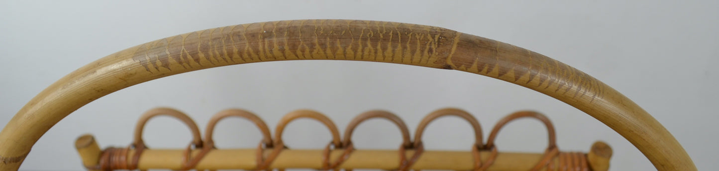 Rattan Magazine Rack