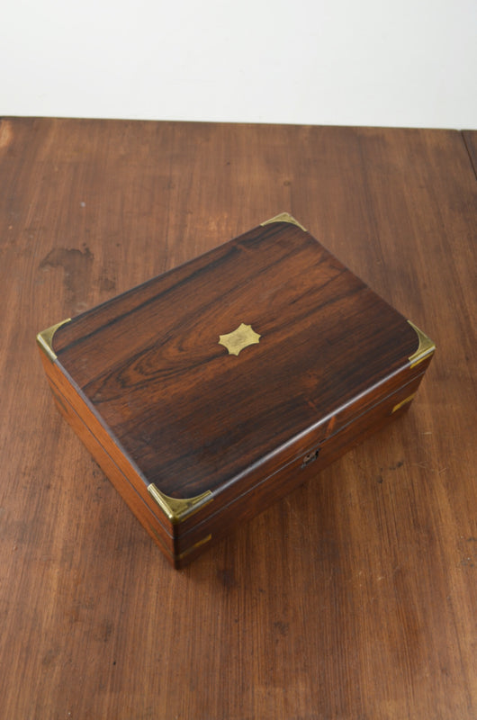 Victorian Rosewood Writing Slope