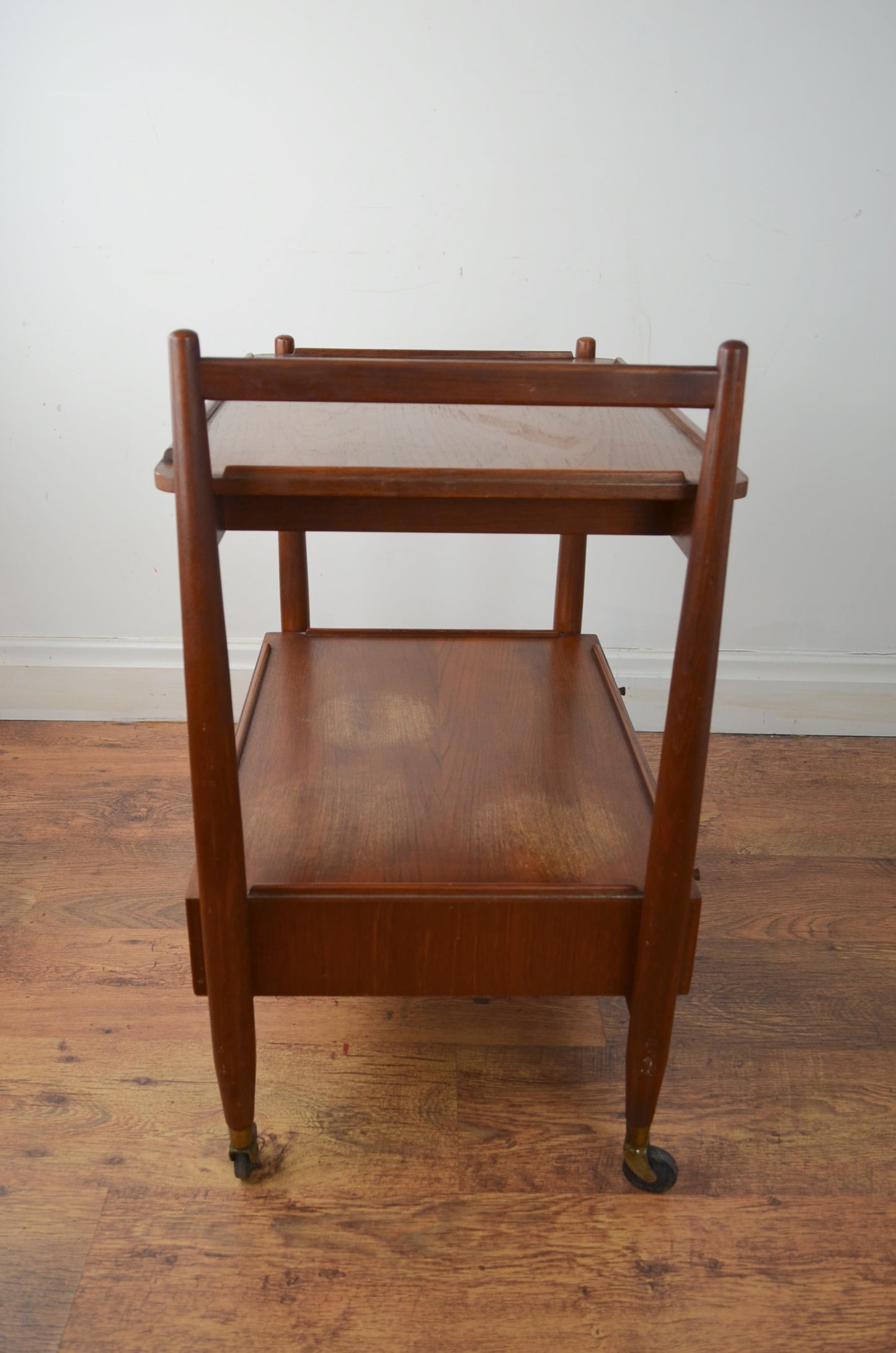 Vintage Teak Drinks Trolley