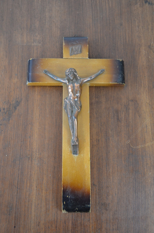 Vintage Wooden Crucifix