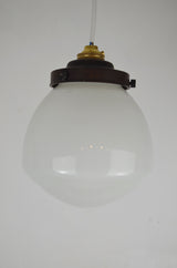 Vintage Glass Pendant Light