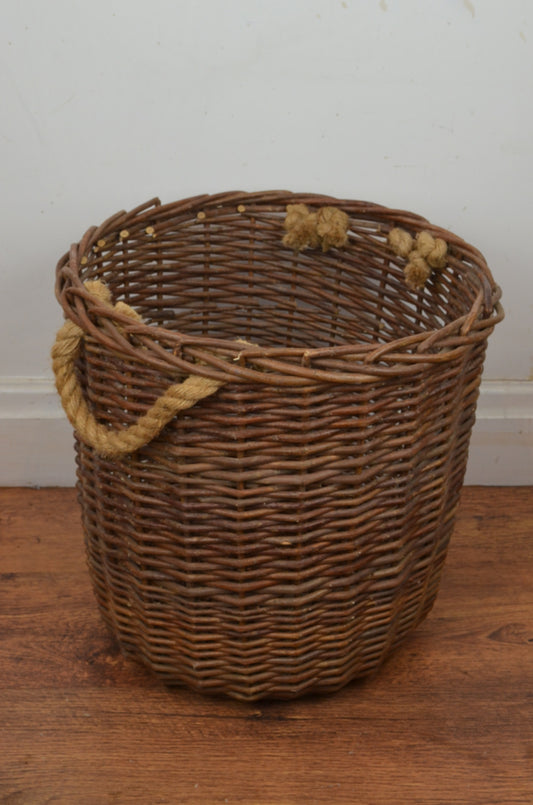 Vintage Log Basket