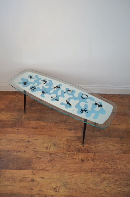 Vintage Zodiac Coffee Table