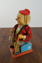 Vintage Smoking Man Toy