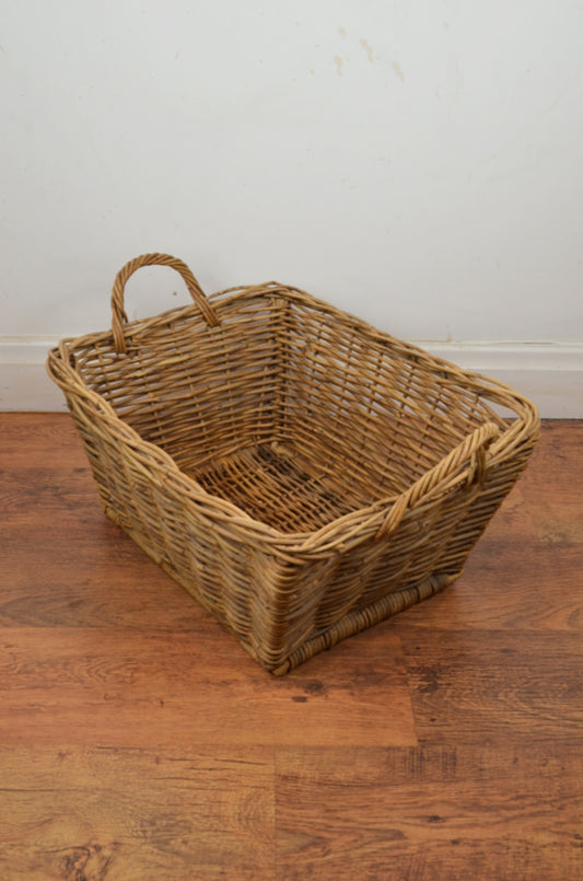 Vintage Log Basket