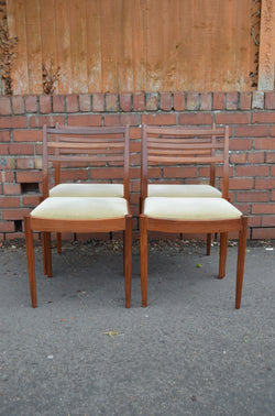 Vintage Set Of G-Plan Dining Chairs